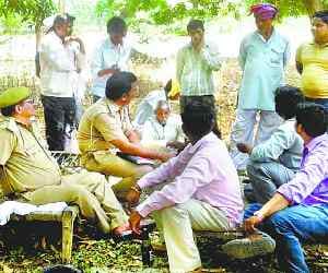 body found hanging from tree in mango orchard