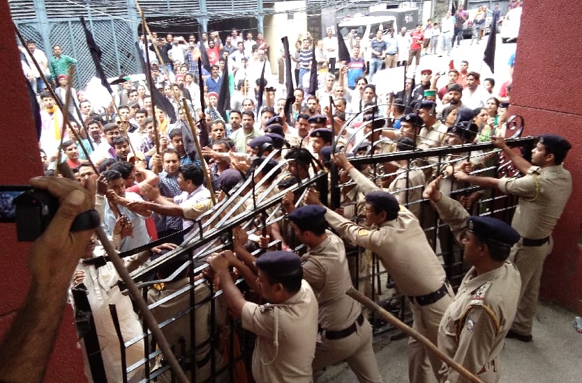 Communal Tension at Rampur over Christian meeting in School Campus.