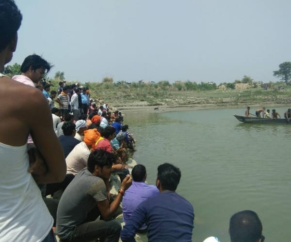  two man drowned in sarayu in faizabad.
