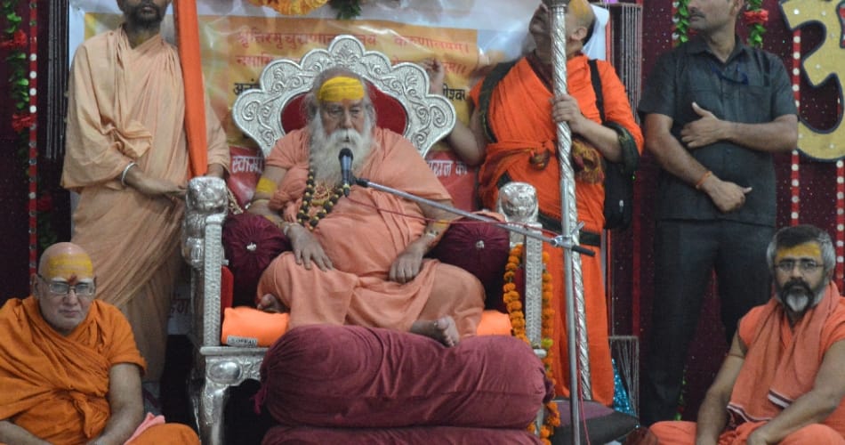 shankaracharya attack on BJP government