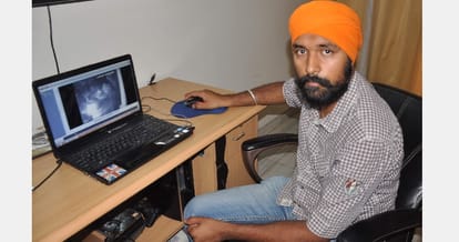 ATM loot in mohali, Security guard bravery, mohali news