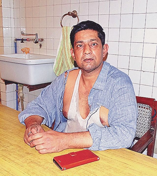SN EMO beaten when denied to prepare a wrong report 