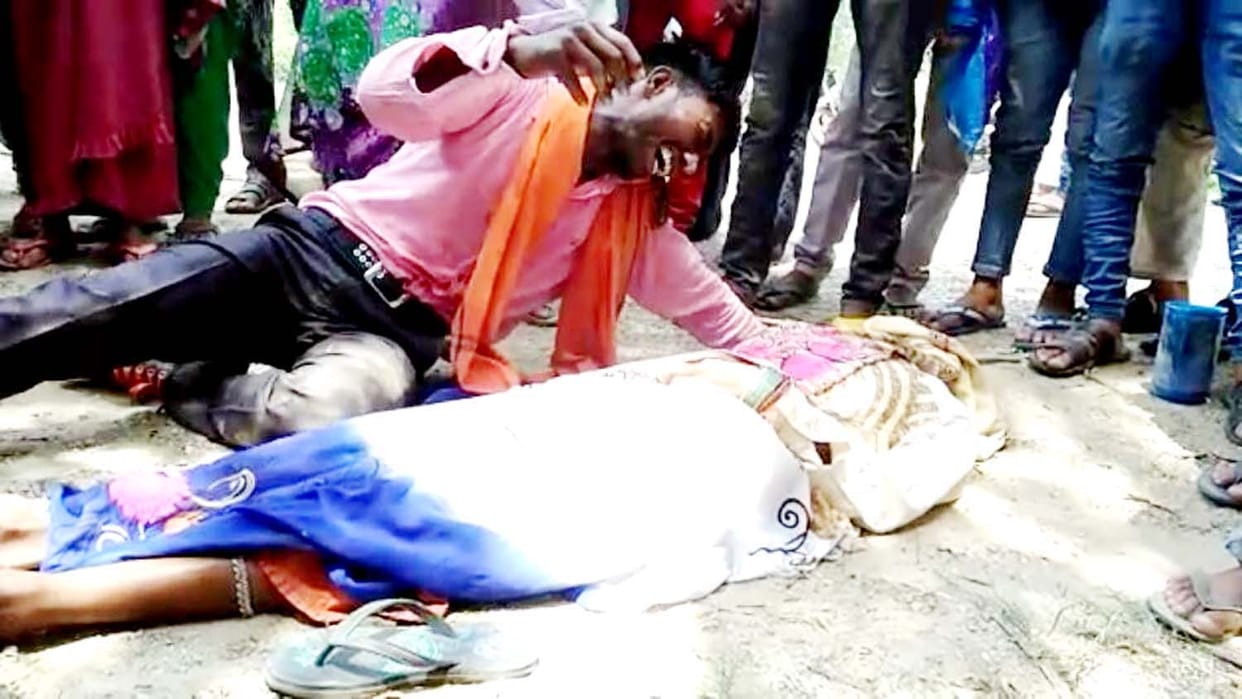 Woman dies in road accident, driver absconding