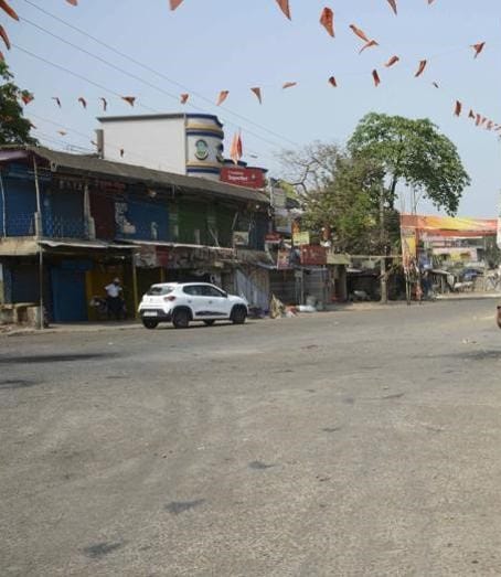 curfew continue in banswara city, internet also ban