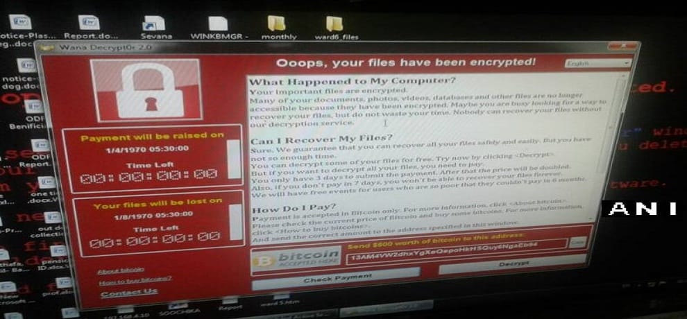 cyber attack in India, cyber police team suspect Ransomeware