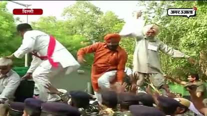 Cops stop ex-servicemen protesting for OROP says government cheated on us