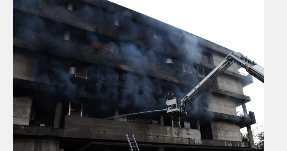 Fire in admin block of punjab university, chandigarh news