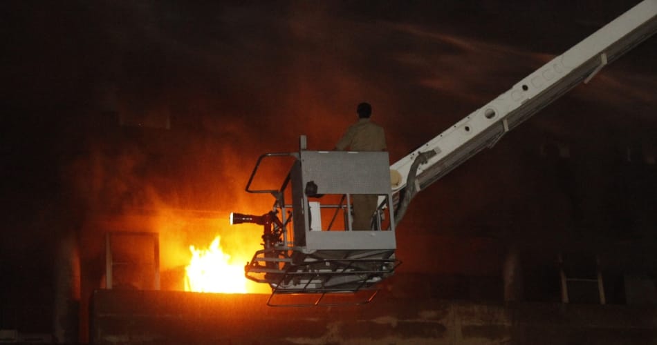 Fire in admin block of punjab university, chandigarh news
