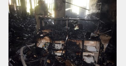 Chandigarh punjab university, fire in pu, city news
