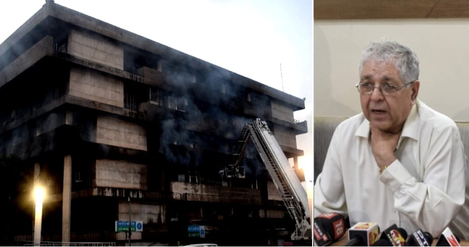 fire in admin block of punjab university, big questions
