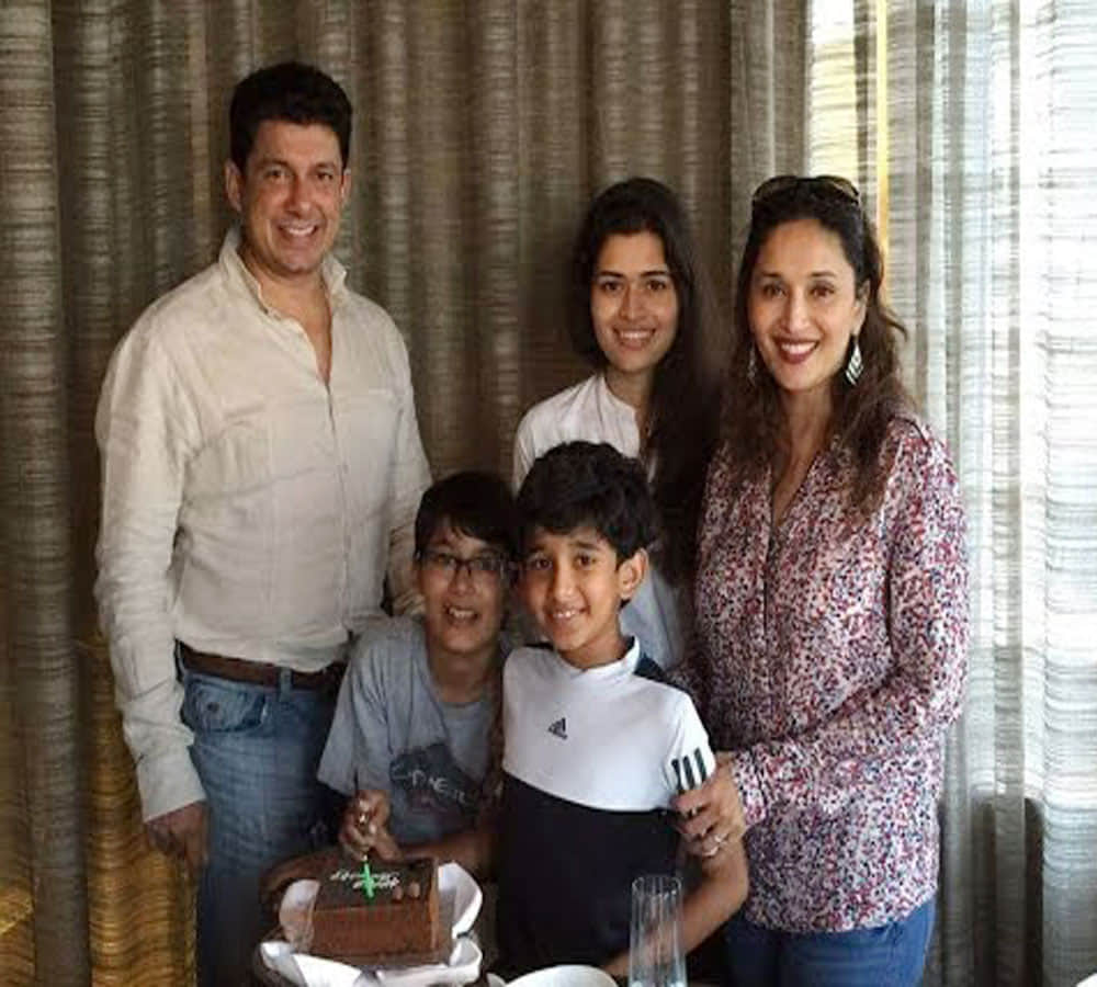 Madhuri Dixit's sister Rupa Dixit and Bharati Dixit