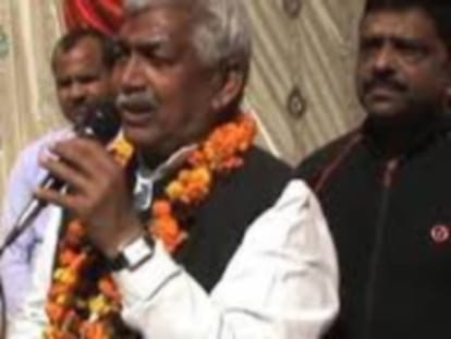 up ex minister and sp leader moolcnand chauhan including four in jail