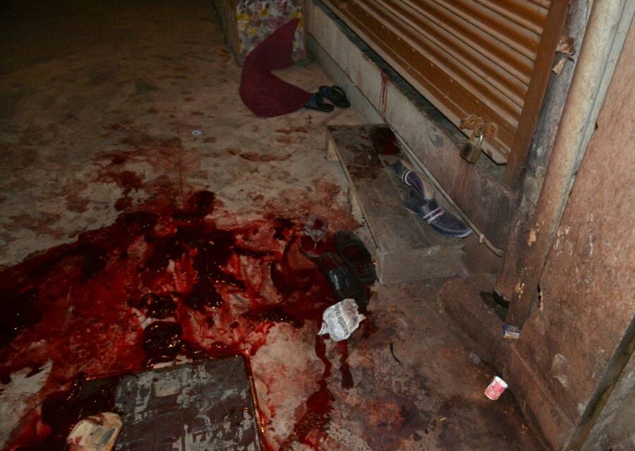 firing loot and murder in mathura 