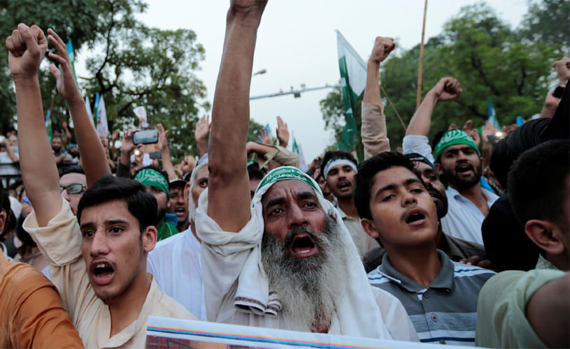  Protest starts against China's OBOR in PoK, protester called CPEC as 'Road of Gulami' 