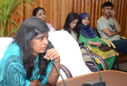  my daughter is my home's boss, said minister swati singh