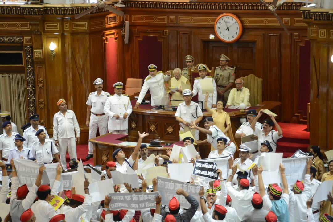 Uttar Pradesh vidhanmandal session starts today.