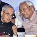 bihar cm nitish kumar demands to make pranab mukherjee president again