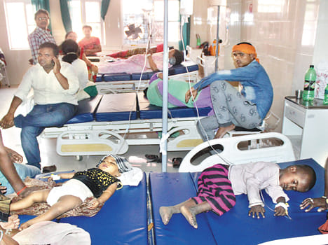 Diarrhea dies of elderly, six patients recruited