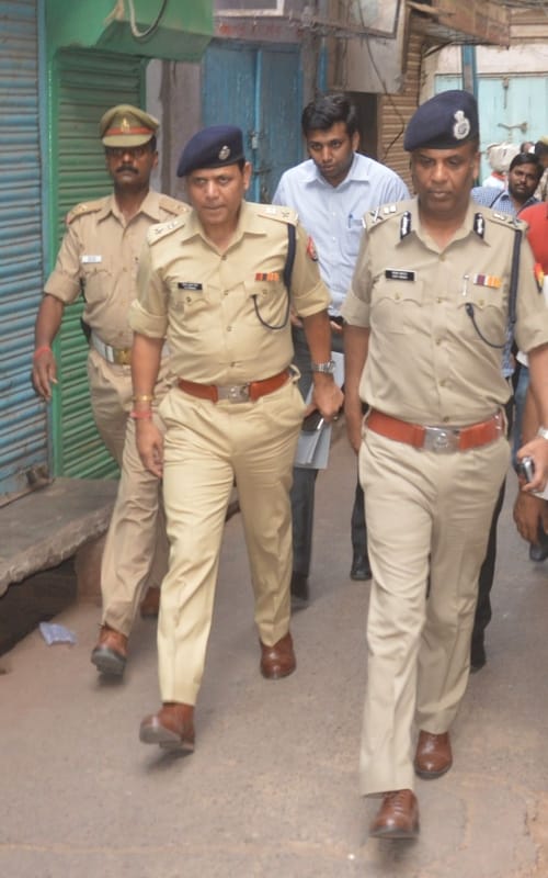 mathura police in under action due to run away of dacoits