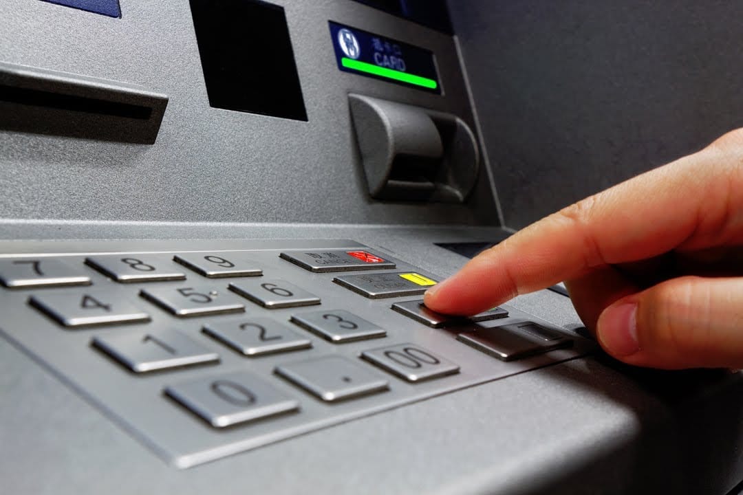 Man's ATM in Jaipur and shopping in the US