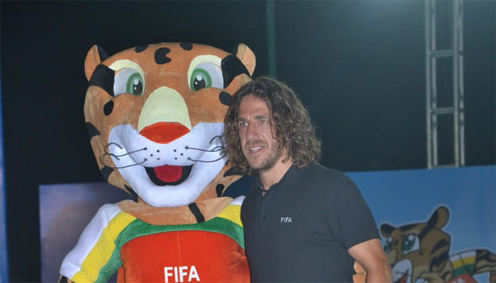 Carles Puyol Launched  Under 17 world Cup tickets