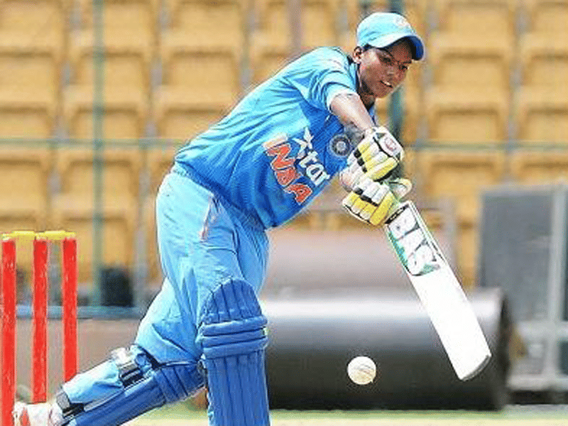 deepti started playing cricket at the age of nine in agra 