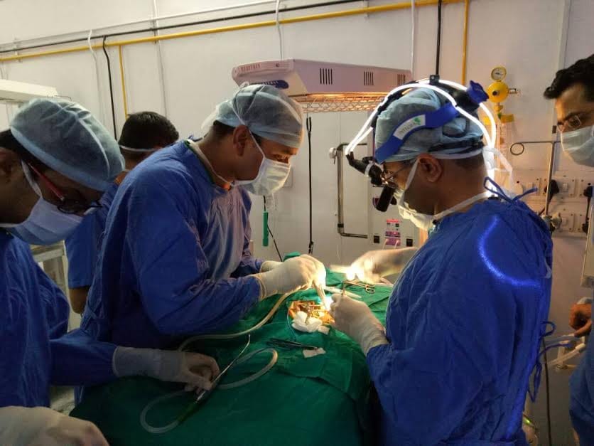 15-day child's heart surgery