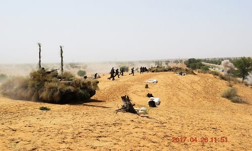 indian army showed its power in war practice named thar shakti in rajasthan