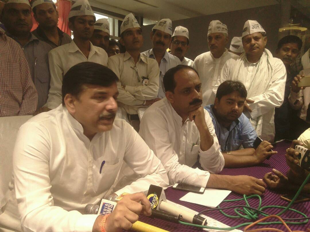aam aadmi party will contest municipal election in uttar pradesh 