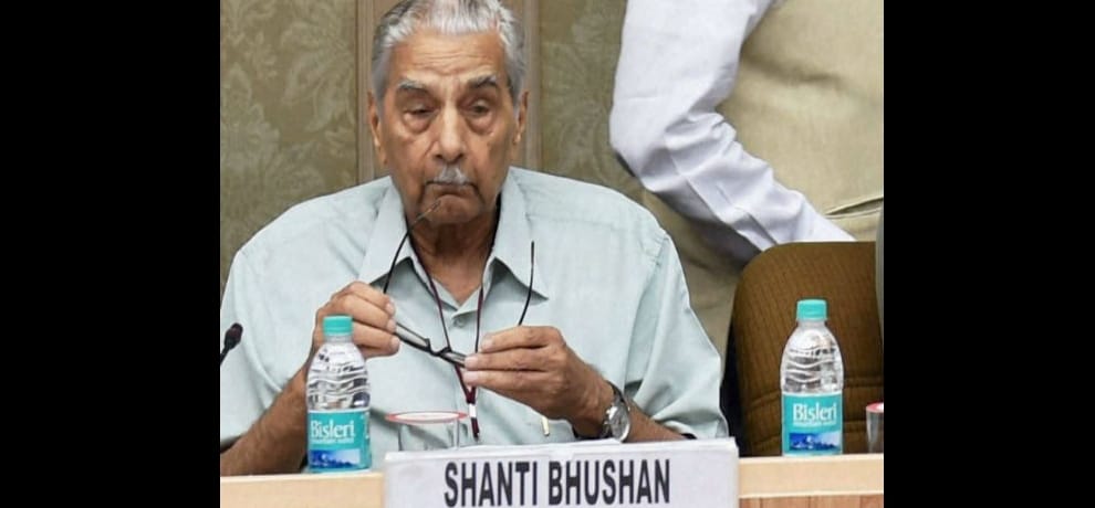 Peaceful sign of women's participation in social participation: Shanti Bhushan