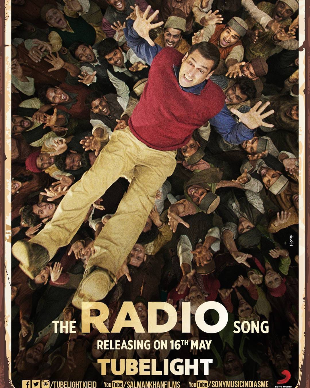salman khan's upcoming film tubelight TheRadioSong 