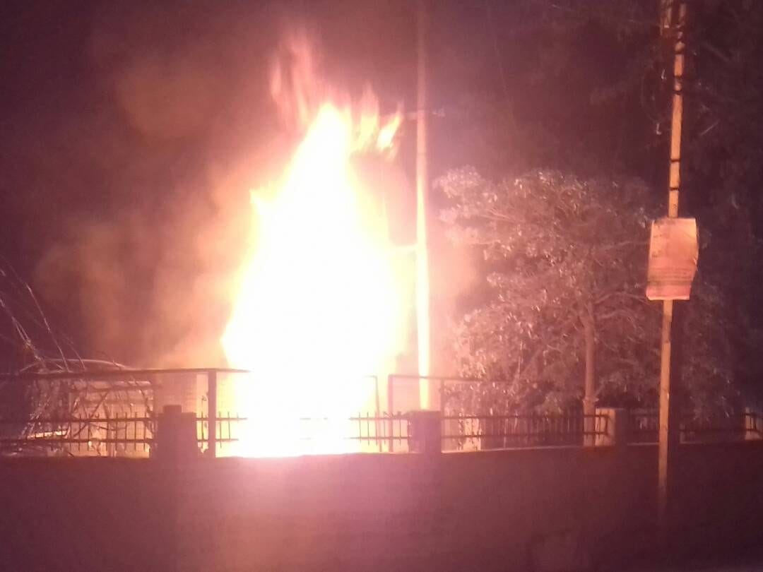 Fire broke out in transformer at Dabwali power house