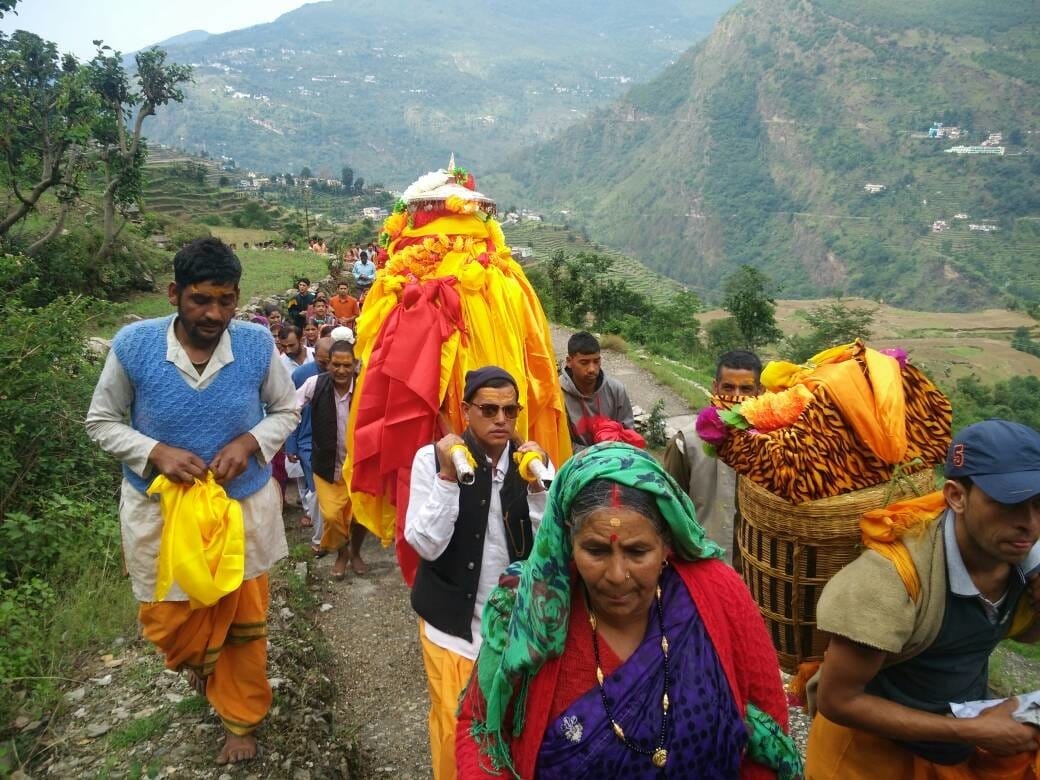 Lord Madmeshwar's dolly left for his dhim