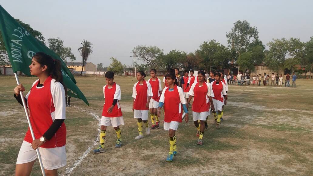 all india women football tournament starts at jounpur