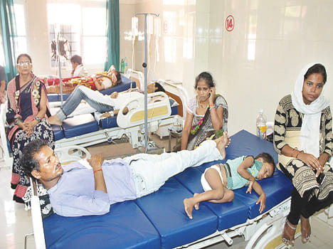 Mercury crosses 46, one dies from diarrhea, many sick