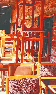 Third-floor furniture purchased from MLA fund