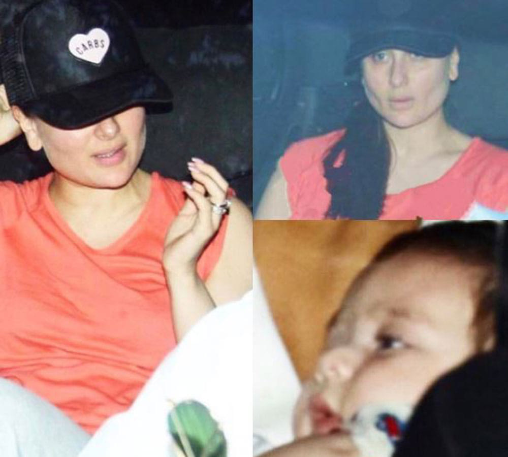 kareena kapoor khan son taimur outing with mommy 