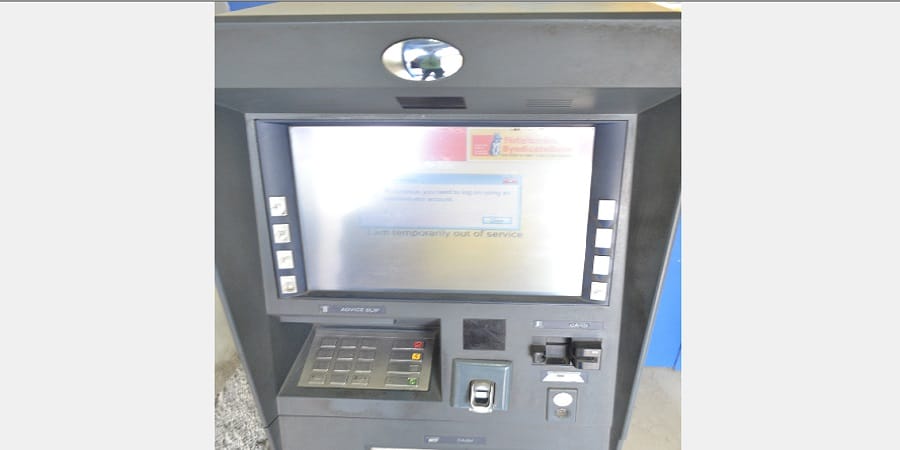 At the ATM cash bills, the ones taking away, I'm surprised to know the reason