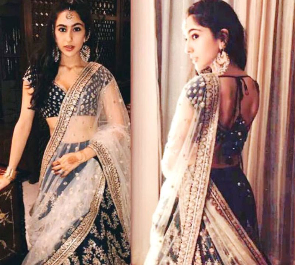 saif ali khan daughter sara ali khan first time post photo in bikini