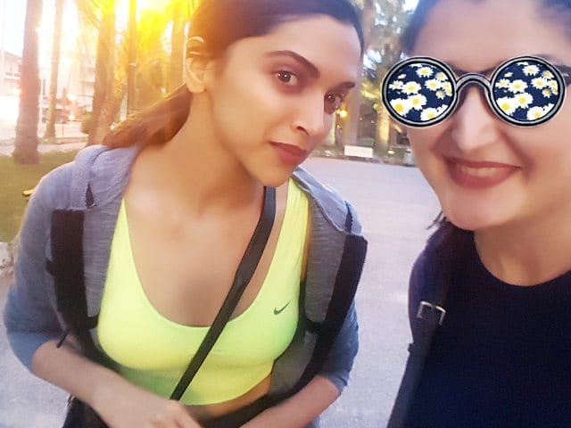 deepika padukone before the red catpet of cannes 2017