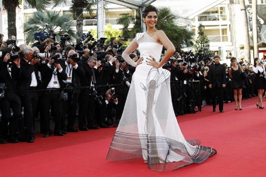 sonam kapoor in cannes festival from her debut in 2011 till now