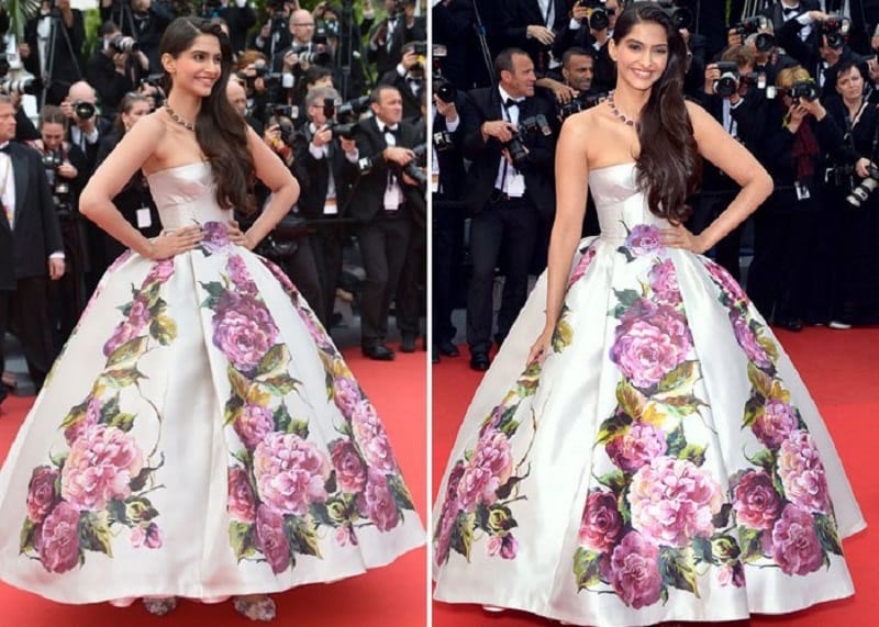 sonam kapoor in cannes festival from her debut in 2011 till now