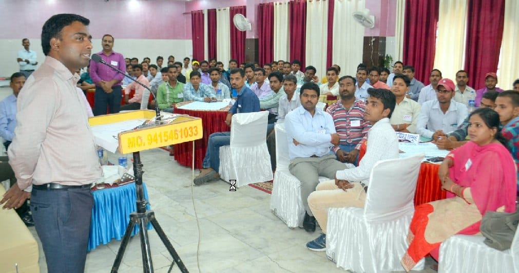 By changing thinking Change in villages