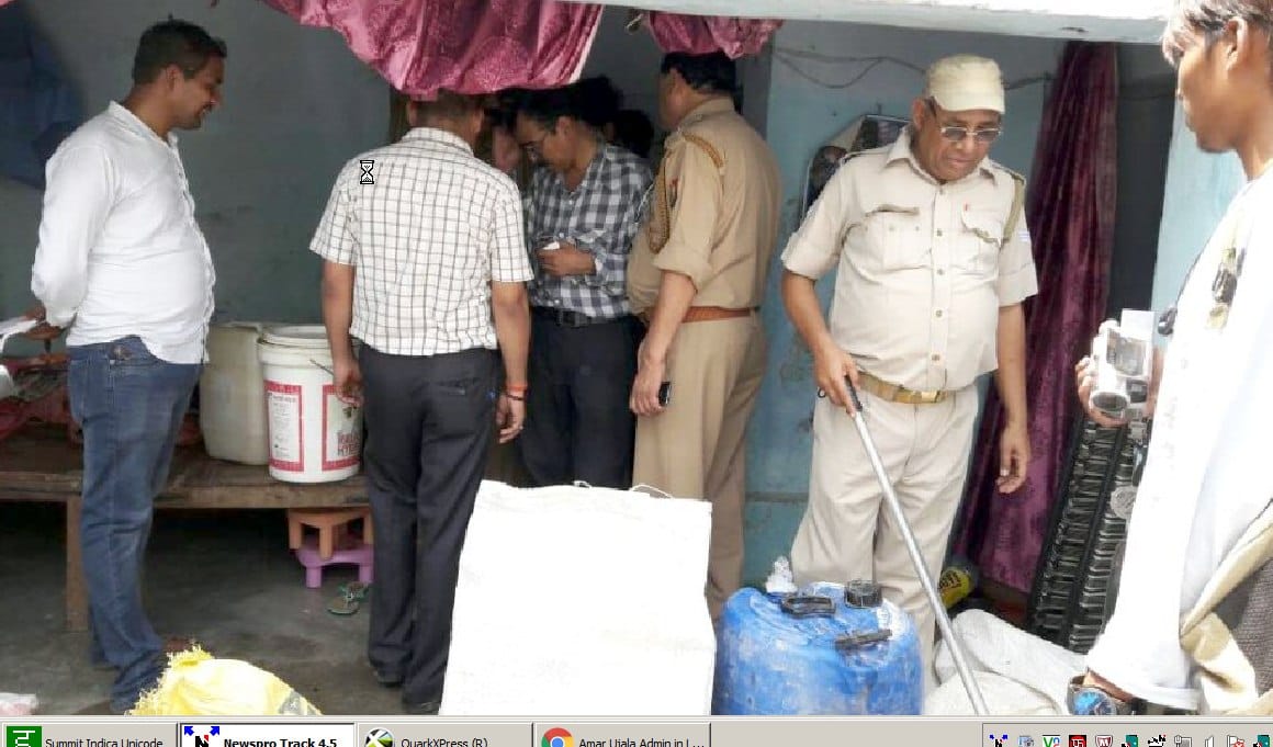 Fake liquor factory busted, two arrested