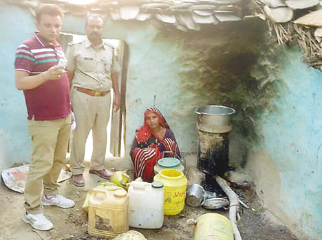 House busted liquor furnace busted