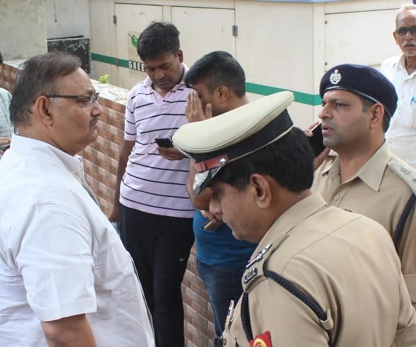IAS anurag tiwari found dead in Lucknow.