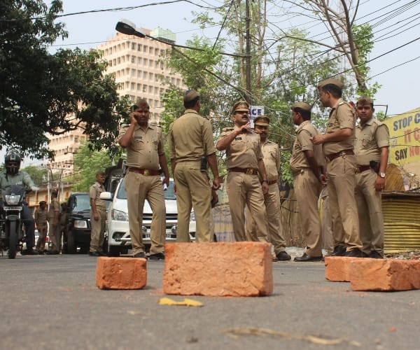  Police find a urine spot on anurag tiwary's clothes.
