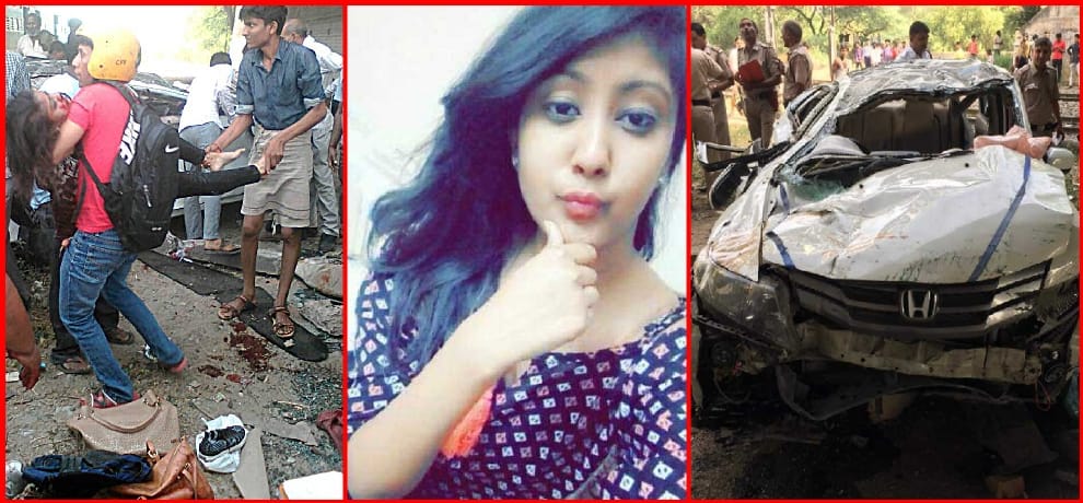 one more death in punjabi bagh flyover honda city car accident, parents donate garima eyes