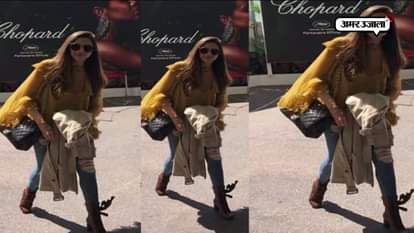 DEEPIKA PADUKONE REACHED CANNES 2017 TO PRESENT INDIA FIRST TIME