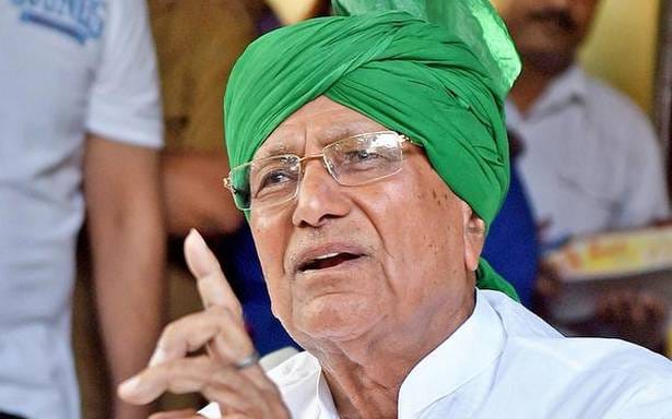 haryana formar cm om prakash chautala passes 12th class in first division from tihar jail